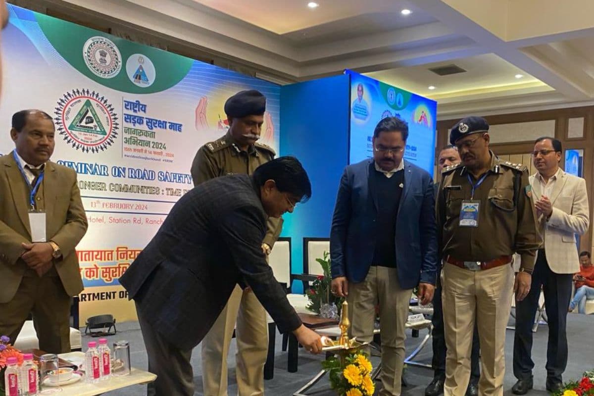 झारखंड: सड़क हादसों में ऐसे आएगी कमी, सड़क सुरक्षा सेमिनार में क्या बोले एडीजी अभियान संजय आनंदराव लाठकर