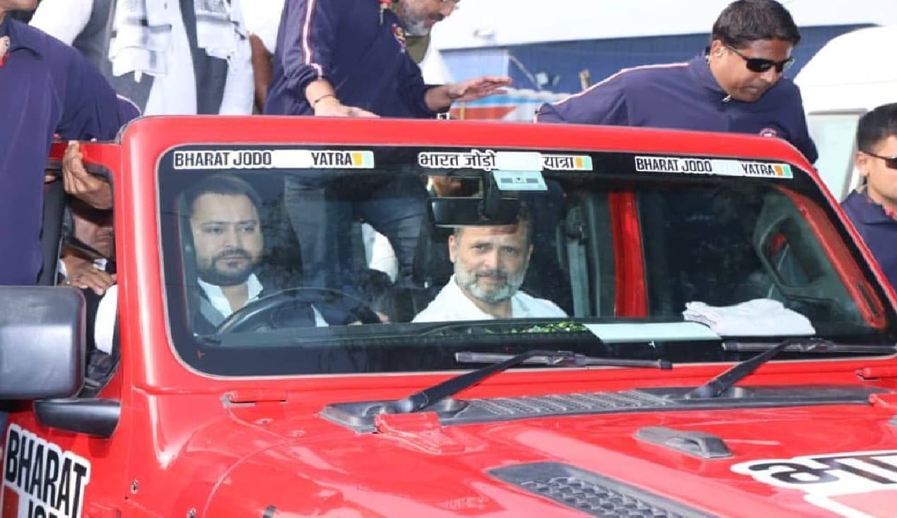 राहुल गांधी की पसंदीदा बनी Jeep Wrangler, ऑफ-रोड एसयूवी से कर रहे भारत जोड़ो न्याय यात्रा