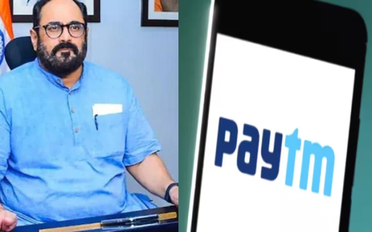 Paytm बैंक पर RBI की कार्रवाई पर राजीव चंद्रशेखर बोले- Fintech कंपनियां सीख लें इससे