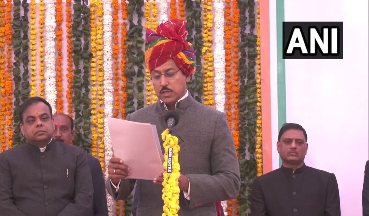 Rajasthan Cabinet Expansion: राजस्थान कैबिनेट विस्तार, राज्यवर्धन राठौर सहित ये बने मंत्री, देखें पूरी सूची