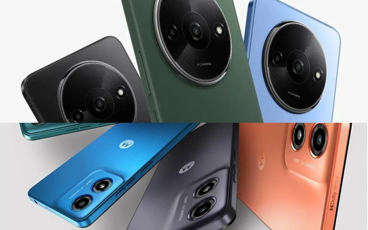 Budget Smartphone: 10 हजार से कम दाम में आये Moto G04, Redmi A3 स्मार्टफोन्स; कौन पड़ेगा किसपर भारी?