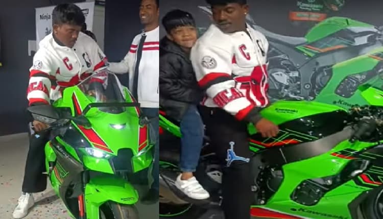 झारखंड के 'क्रिस गेल' रॉबिन मिंज चलाते हैं Kawasaki की सुपर बाइक, गुजरात टाइटंस ने 3.60 करोड़ में खरीदा