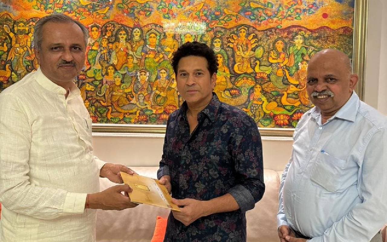 विराट कोहली के बाद सचिन तेंदुलकर को मिला अयोध्या में राम मंदिर प्राण प्रतिष्ठा समारोह का निमंत्रण