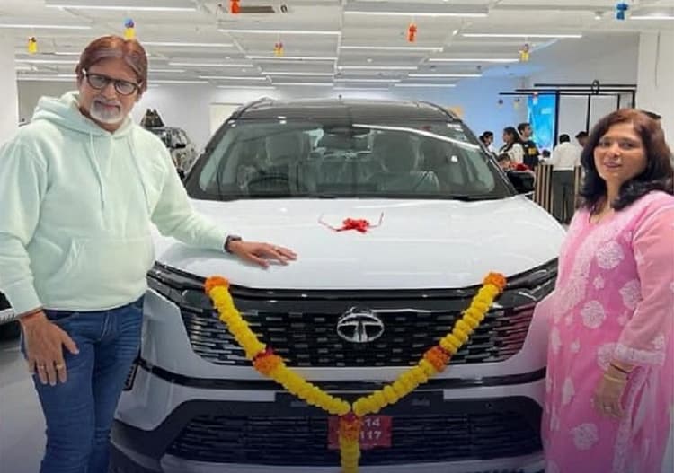 Amitabh Bachchan ने शोरूम में जाकर खरीदी Tata Safari एसयूवी कार! तस्वीर वायरल