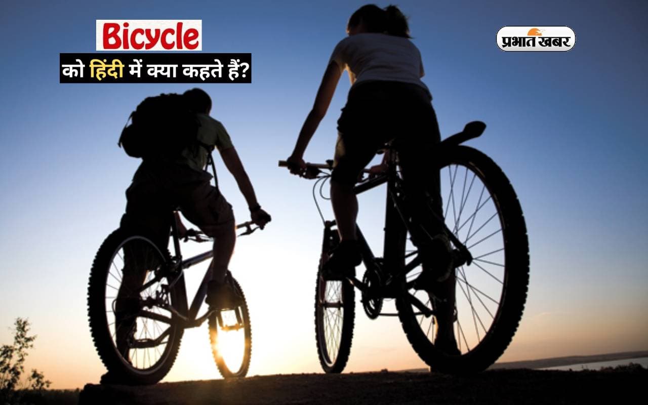 Bicycle को हिंदी में क्या कहते हैं, 99% लोगों को नहीं होगा मालूम . . .