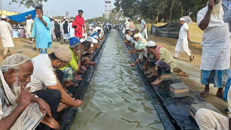 धनबाद : गोविंदपुर के आसनबनी में आयोजित तब्लीगी इज्तिमा का आज होगा समापन