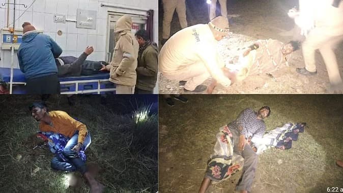 चंदौली में पुलिस व बावरिया गिरोह के बीच तड़तड़ाई गोलियां, 8 बदमाश गोली लगने से हुए घायल