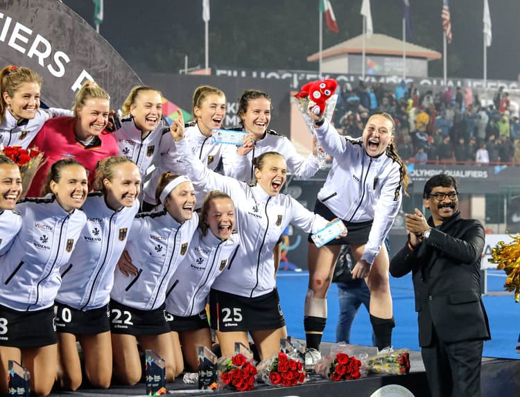 FIH Hockey Olympic Qualifier 2024: जर्मनी ने जीता गोल्ड मेडल, अमेरिका के हाथ आया सिल्वर