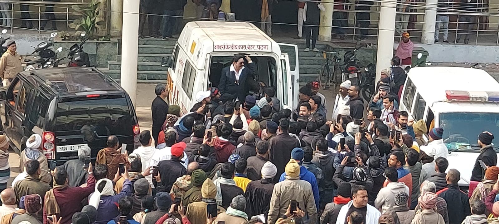 बिल्डर राजू सिंह अपहरण मामले में बाहुबली अनंत सिंह की हुई पेशी, दानापुर कोर्ट में जुटी समर्थकों की भारी भीड़