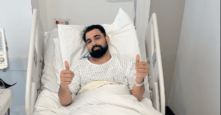 Mohammad Shami की पैर की हुई सर्जरी, फोटो शेयर कर दिया हेल्थ अपडेट