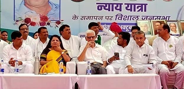 RLD की न्याय यात्रा का समापन, जनसभा में CM योगी पर अमर्यादित टिप्पणी, तबीयत खराब होने से नहीं आए जयंत चौधरी