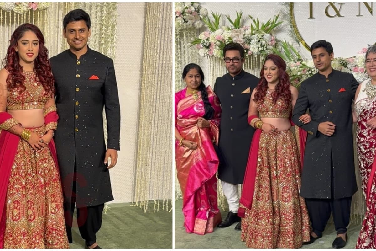आमिर खान की बेटी आयरा की रिसेप्शन पार्टी में बॉलीवुड सितारों ने जमाई महफिल, VIDEO देख बोलेंगे- क्या सीन...