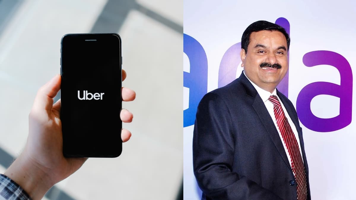 Adani Uber Collaboration: उबर की ड्राइविंग सीट पर अदाणी! ऑनलाइन कैब कंपनी के साथ डील के दिये संकेत Adani Uber Collaboration: उबर की ड्राइविंग सीट पर अदाणी! ऑनलाइन कैब कंपनी के साथ डील के दिये संकेत