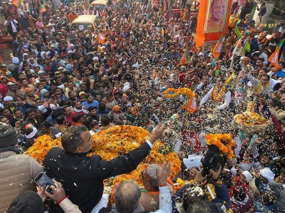 बीजेपी की जन विश्वास यात्राओं में उमड़ा जन सैलाब, डिप्टी सीएम-प्रदेश अध्यक्ष ने विपक्ष पर बोला करारा हमला