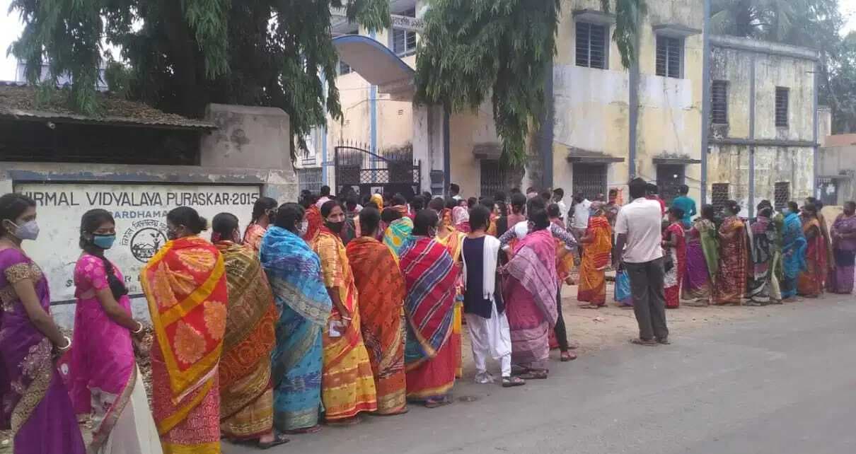 बीरभूम में कड़ी सुरक्षा के बीच अंतिम दौर का मतदान जारी, नानूर और मंगलकोट में विशेष सतर्कता