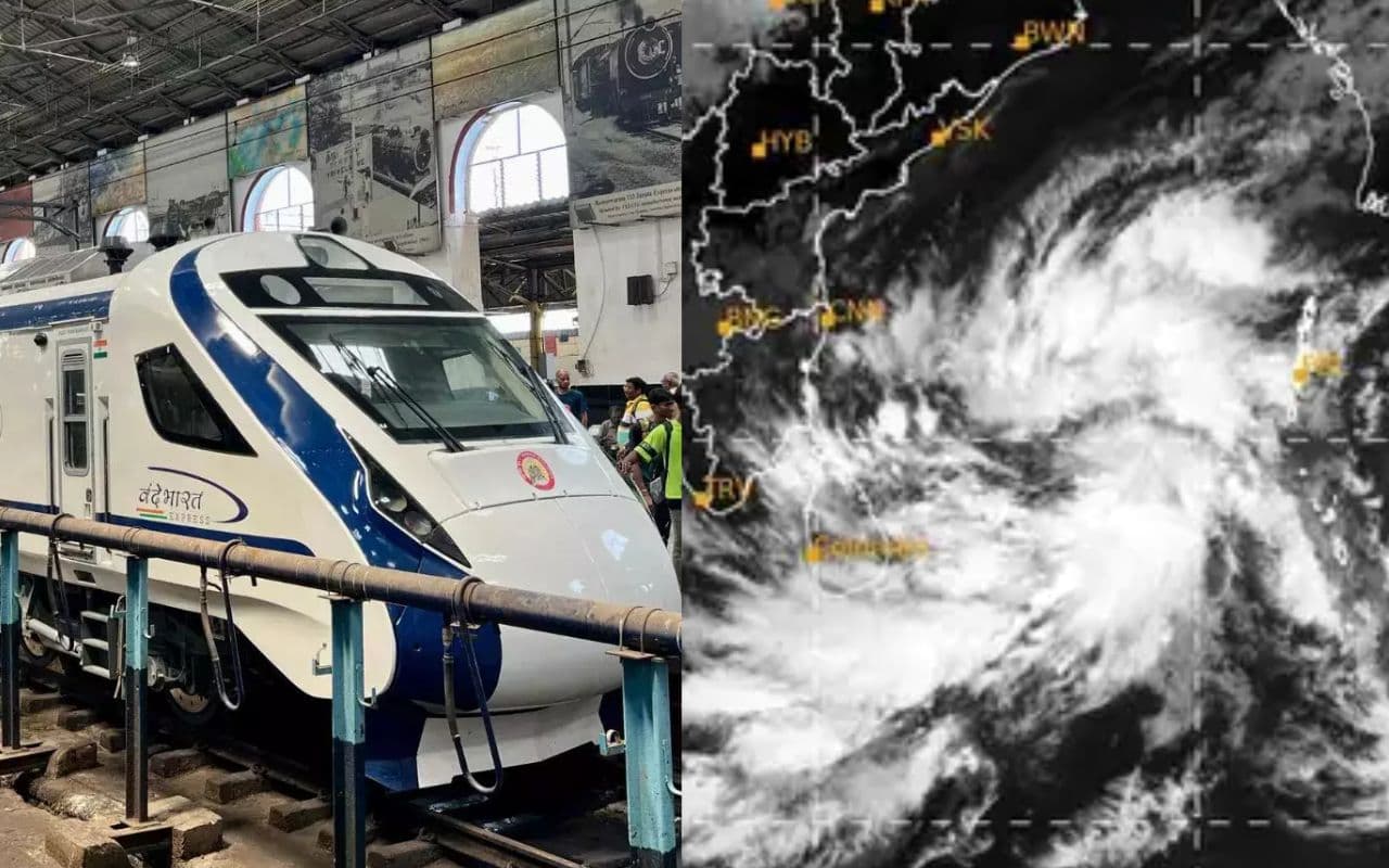 Indian Railways News|चक्रवाती तूफान ‘मिचौंग’ का खौफ, झारखंड की 10 ट्रेनें रद्द, वंदे भारत का रूट बदला