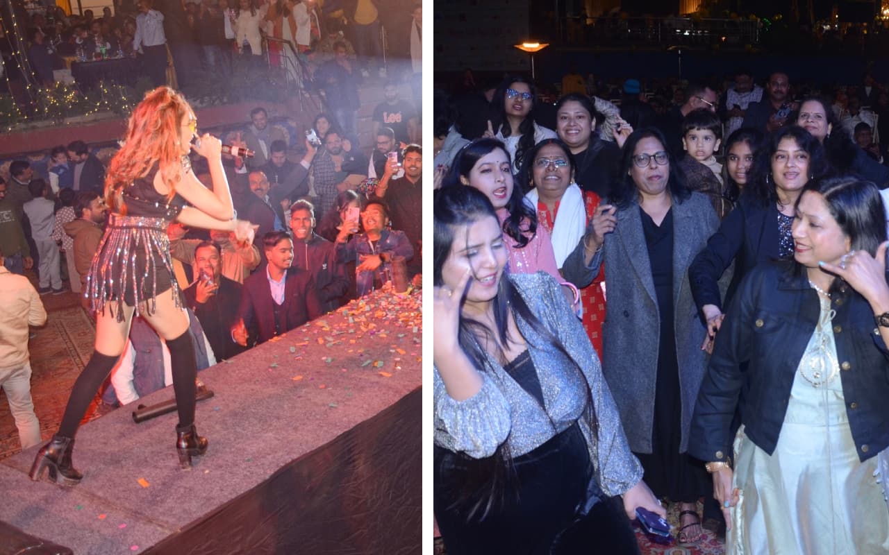 नववर्ष के जश्न में डूबा धनबाद, शहर के क्लब और होटल में हुए रंगारंग कार्यक्रम