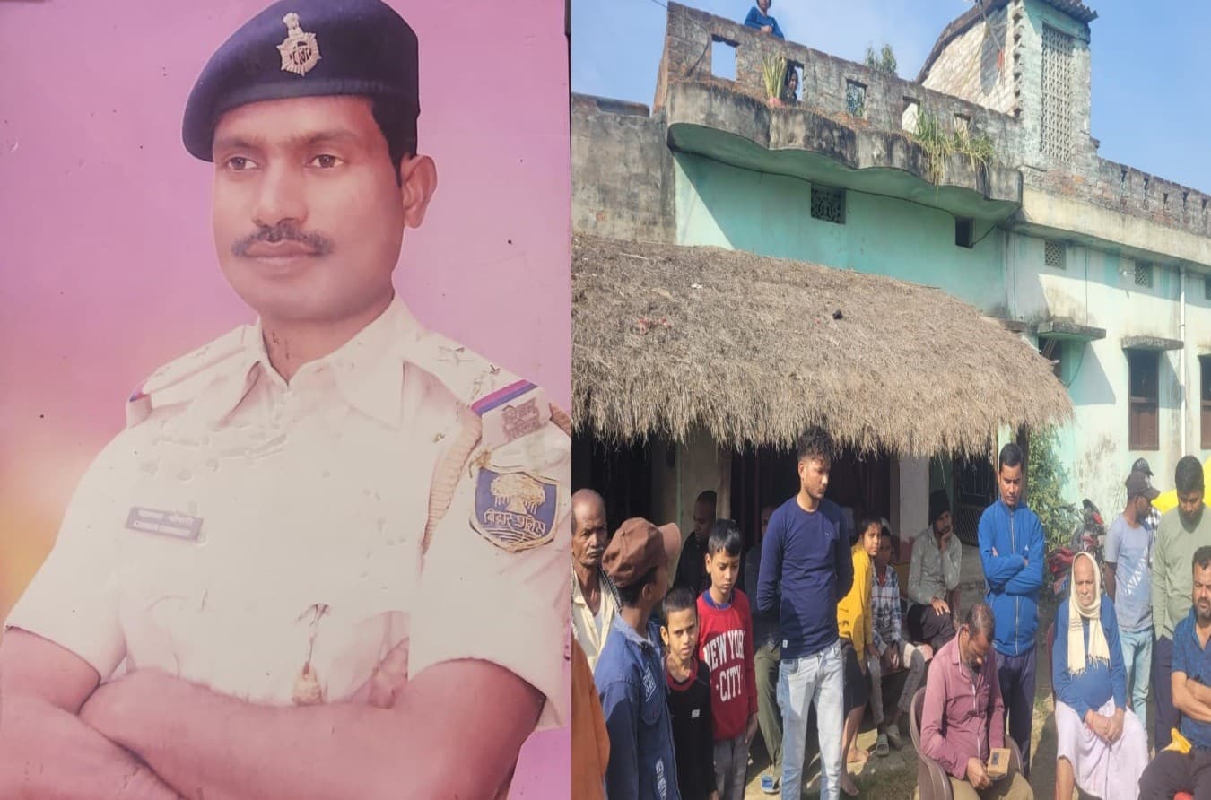 बिहार: शराब माफियाओं ने दारोगा खमास चौधरी को कार से कुचला, मौत के बाद गांव में सन्नाटा, जांच के लिए SIT गठित