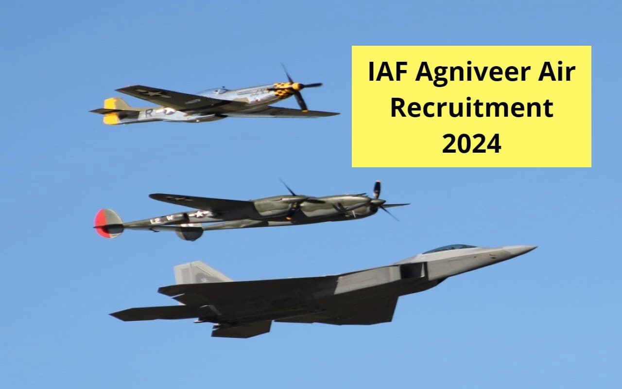 IAF अग्निवीर वायु भर्ती के लिए आज से करें रजिस्ट्रेशन, इस दिन होगी परीक्षा