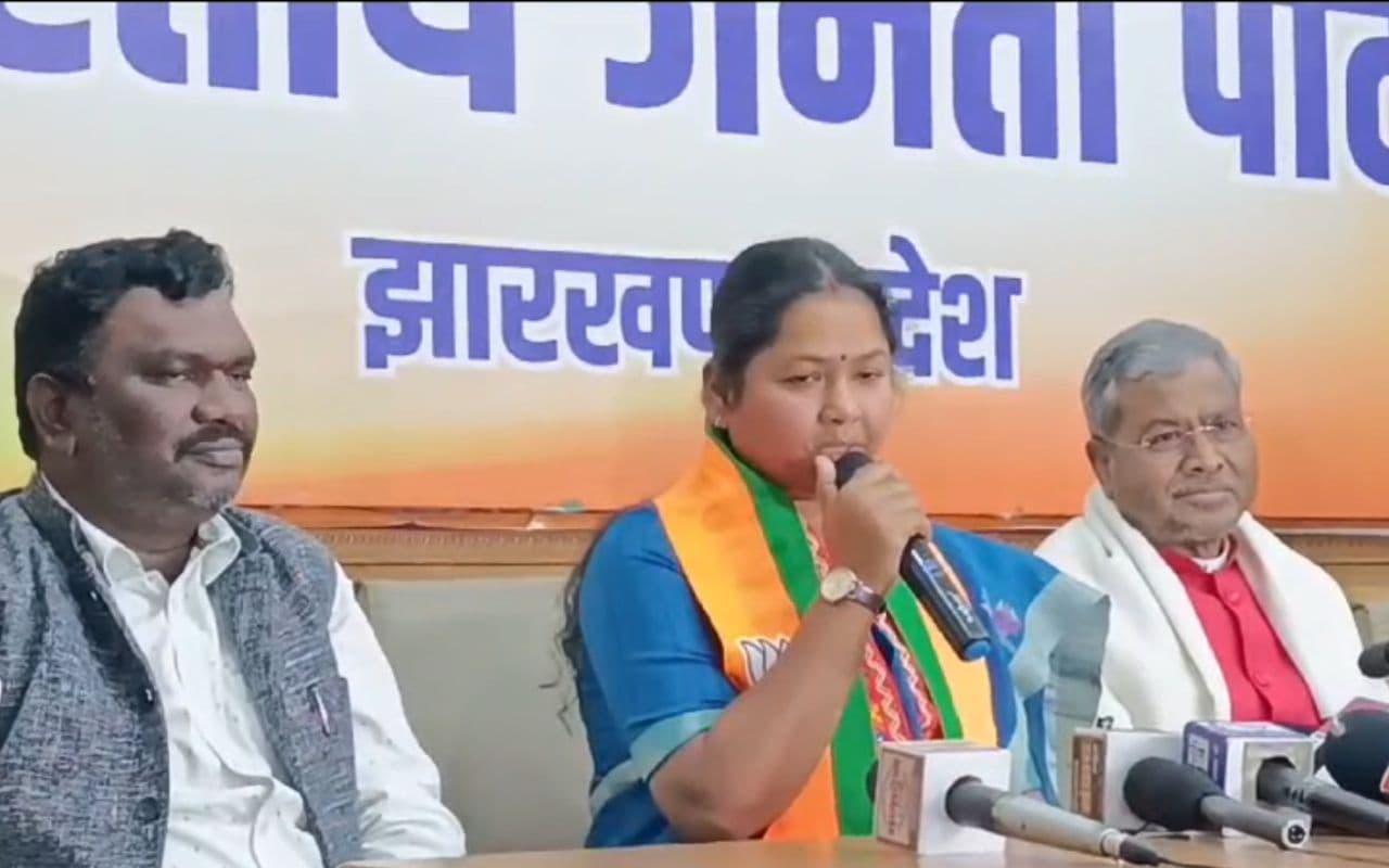 geeta koda joins bjp before lok sabha election 2024