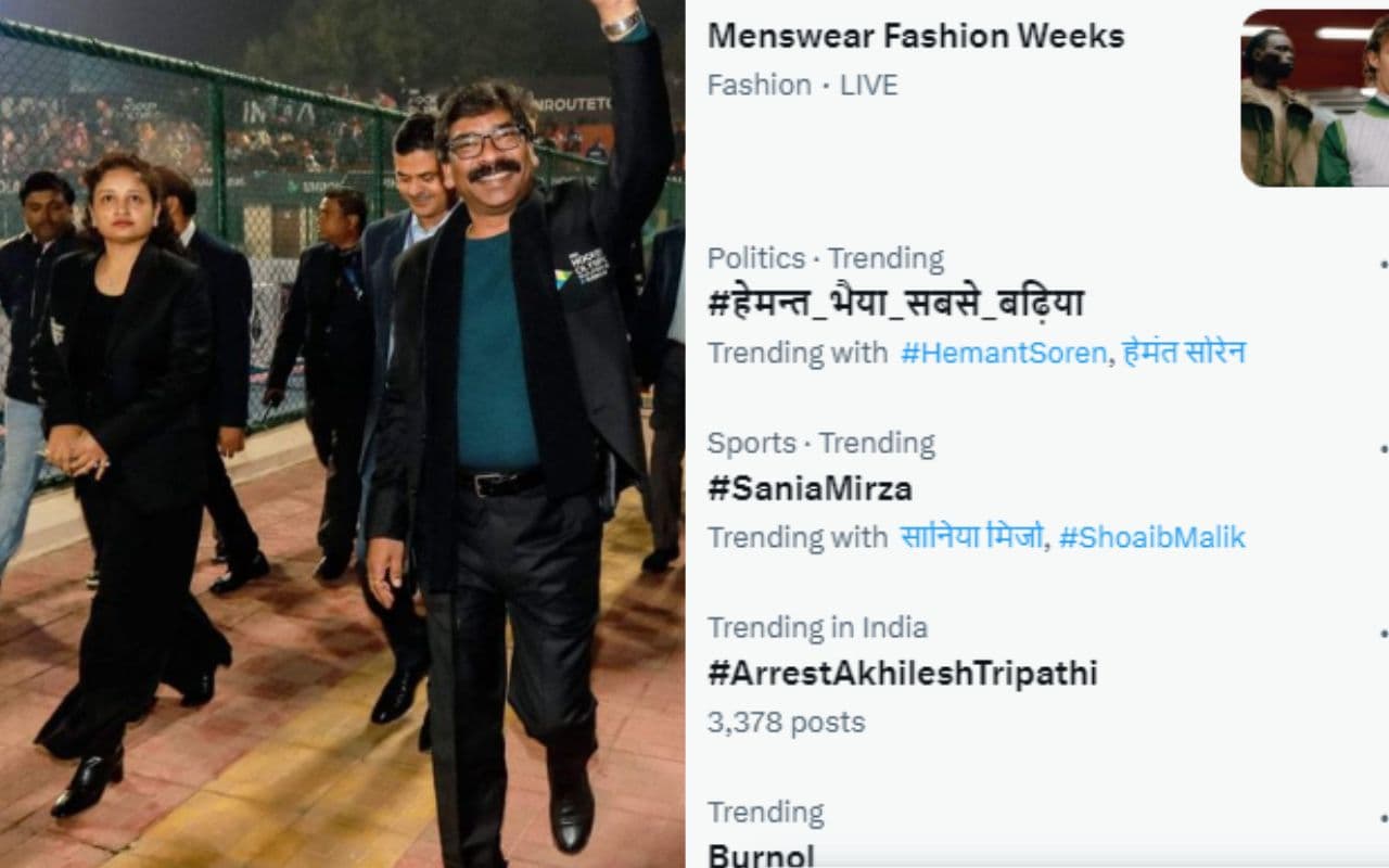 झारखंड सीएम हेमंत सोरेन से ईडी की पूछताछ खत्म होते ही ‘एक्स’ पर ट्रेंड करने लगा हेमंत_भैया_सबसे_बढ़िया