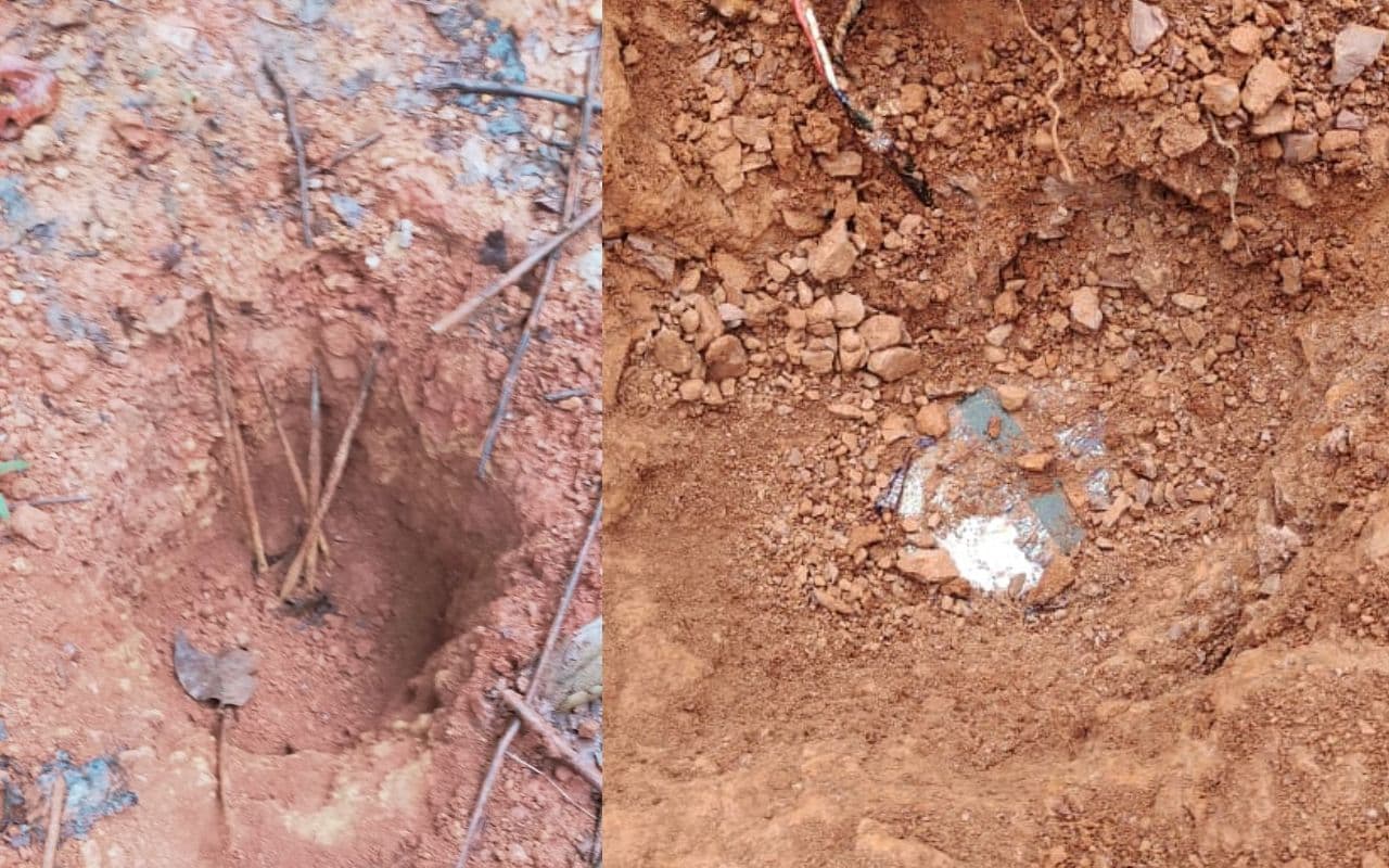 गणतंत्र दिवस से पहले नक्सलियों की साजिश नाकाम, टोंटो व गोइलकेरा से तीन आइइडी व 5 स्पाइक होल बरामद