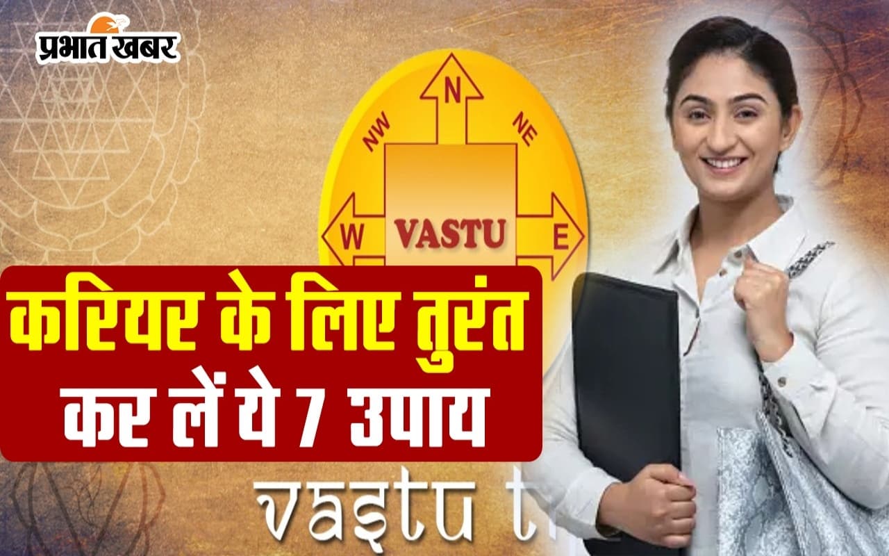 Vastu Tips: कहीं वास्तु दोष के कारण तो नहीं आ रही आपके करियर में बाधा, तुरंत कर लें ये 7 उपाय, वीडियो