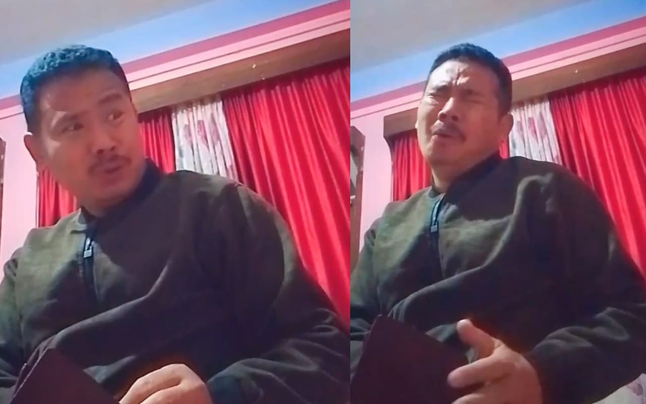 Viral Video : पति ने पत्नी से कुछ ऐसे कहीं दिल की बात,हंसी नहीं रोक पाएंगे आप