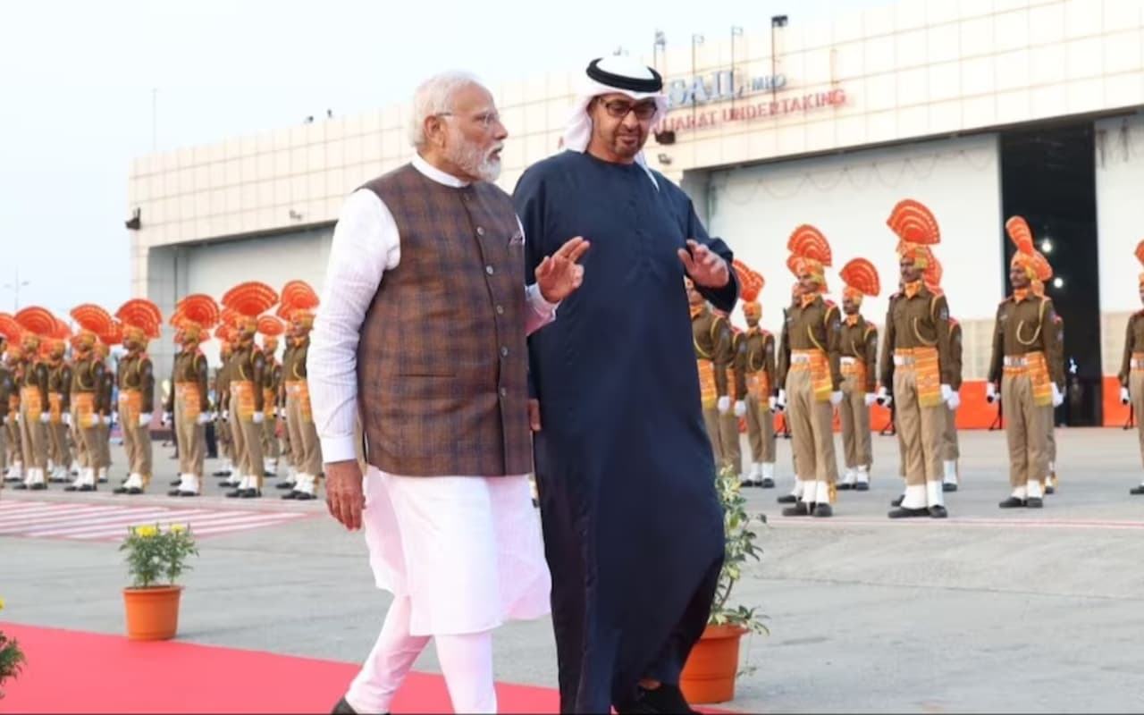 सात महीने में चौथी बार मिले PM Modi और UAE के राष्ट्रपति, Vibrant Gujarat Summit के होंगे चीफ गेस्ट