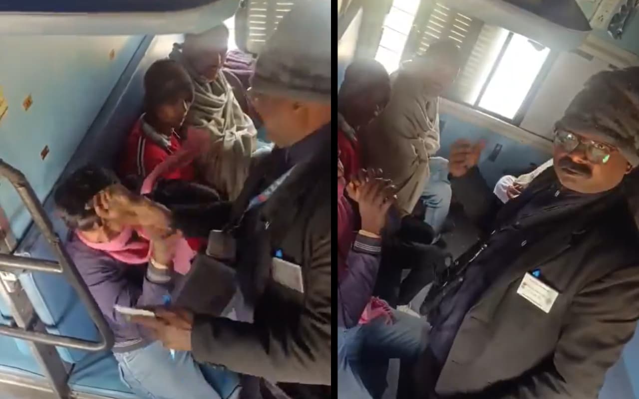 नहीं था टिकट तो TT करने लगा 'गुंडई', वीडियो वायरल होते ही रेल मंत्रालय ने उठाया कदम, जानें मामला