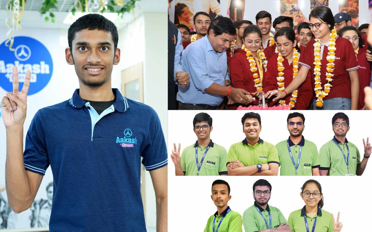 जेइइ मेन में कोचिंग संस्थानों का ऐसा रहा प्रदर्शन, जानें किस इंस्टीट्यूट के स्टूडेंट को मिला 100 प्रतिशत अंक