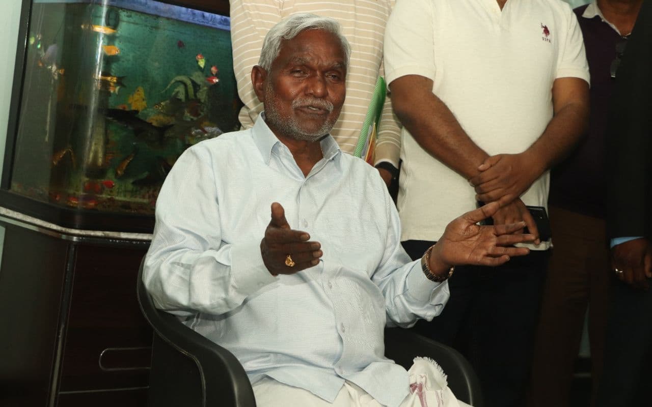 रांची में बोले सीएम चंपाई सोरेन: महागठबंधन की लड़ाई भाजपा की विचारधारा के खिलाफ