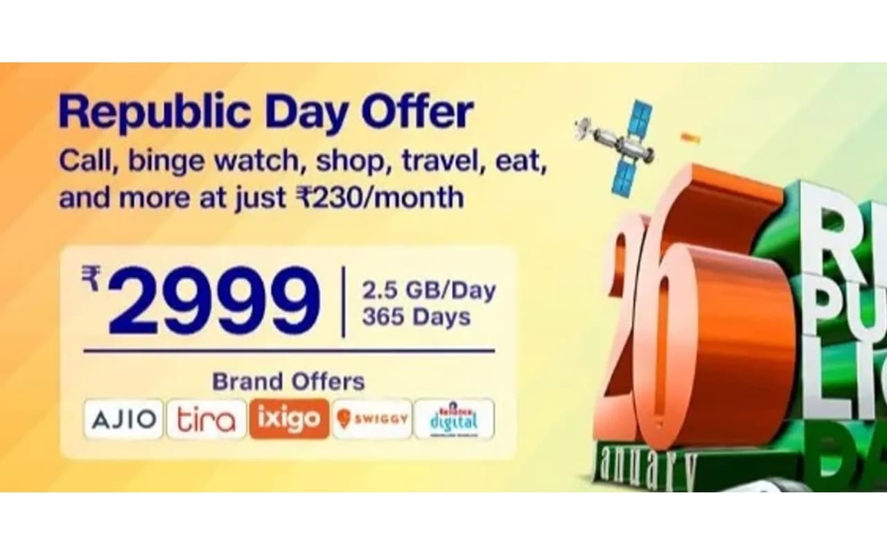 Jio Recharge Plan: जियो ने लॉन्च किया रिपब्लिक डे ऑफर, रिचार्ज पर एक से बढ़कर एक स्कीम…