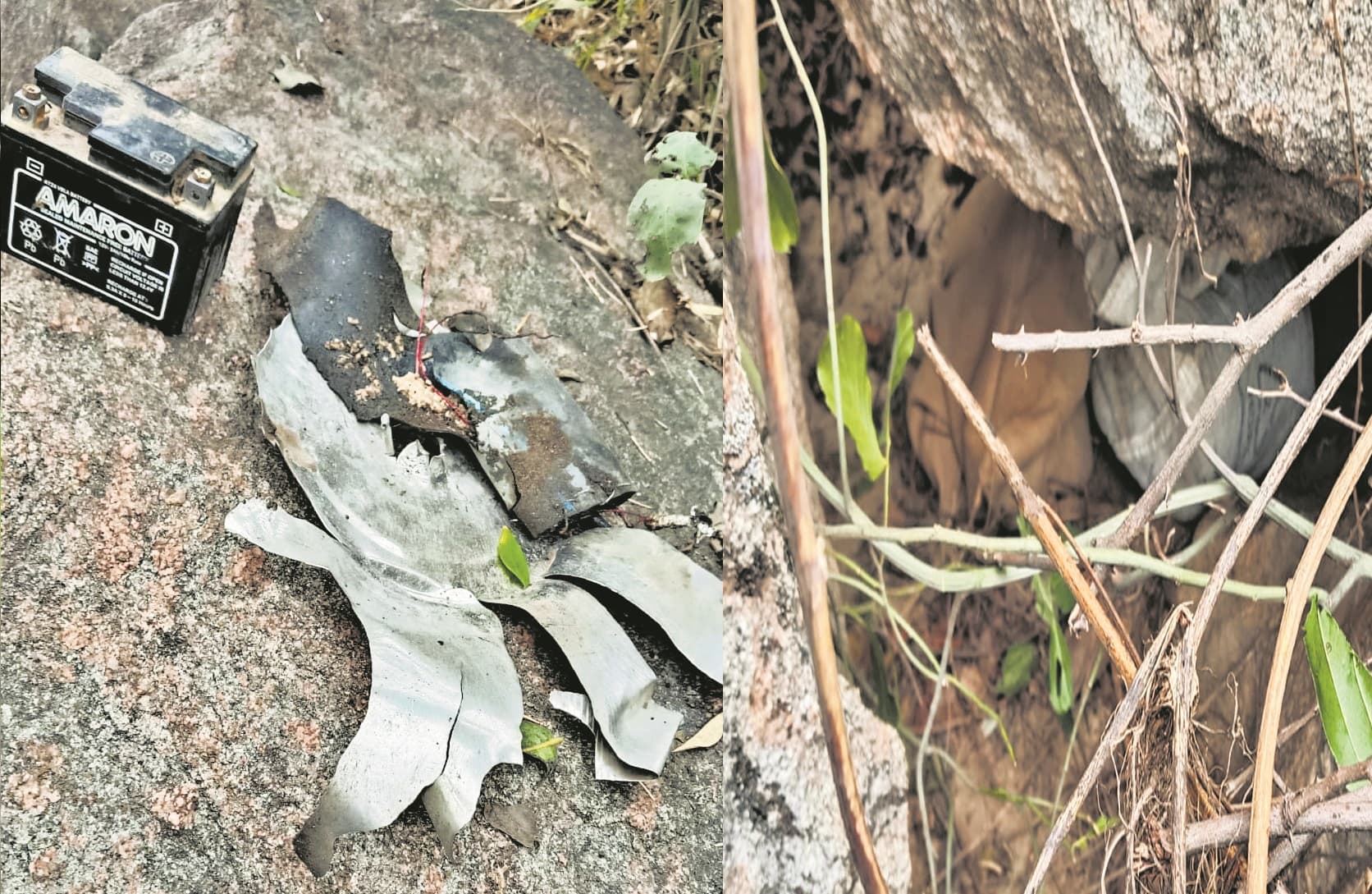 तीन केन बम, 42 डेटोनेटर व 12 बैटरी, गया के जंगलों में सुरक्षाबलों ने पकड़ा नक्सलियों का विस्फोटक