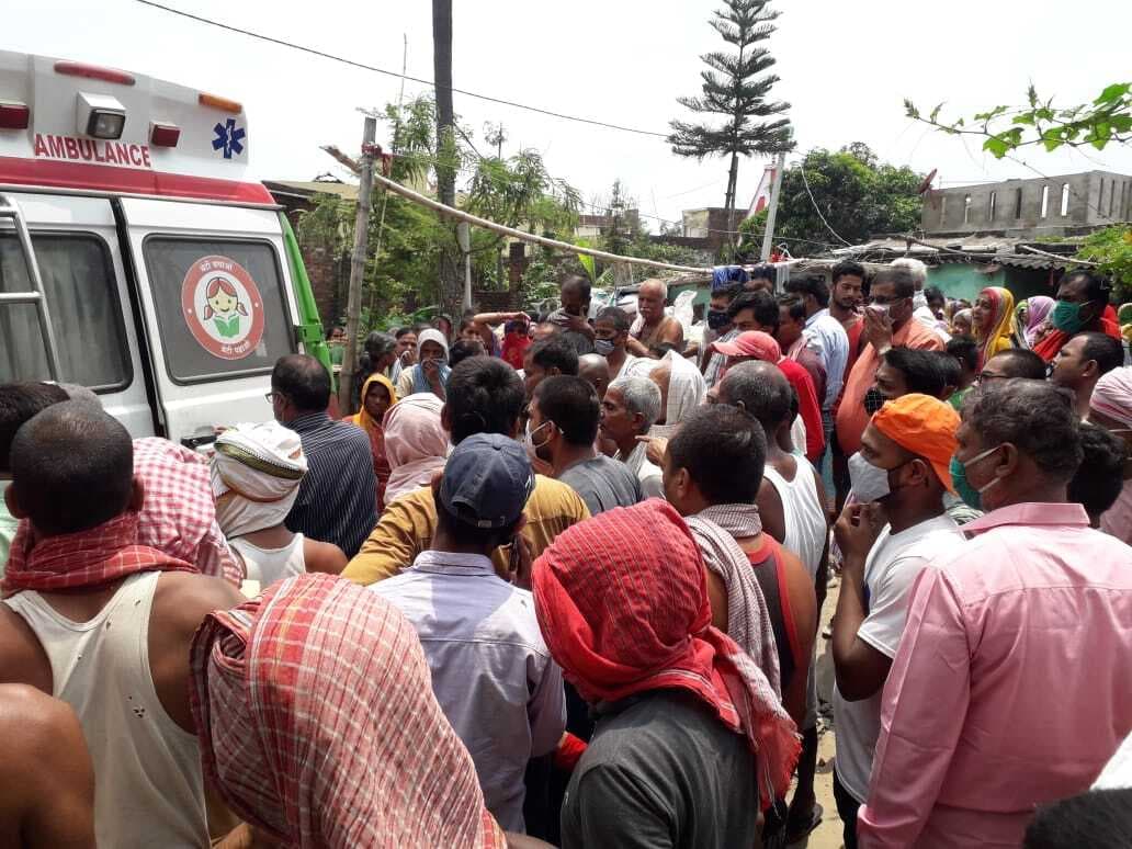 ताउ'ते तूफान में हो गई थी मौत, 13 दिन बाद आज दरभंगा पहुंचा मृतक बैजू का शव, गांव में कोहराम