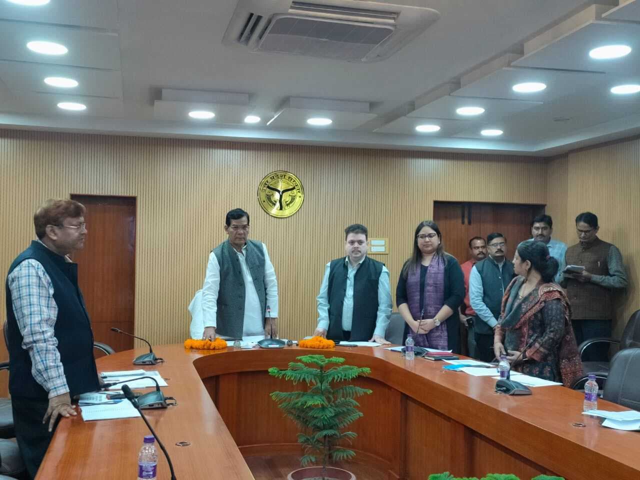 नगर विकास ऊर्जा मंत्री एके शर्मा ने 114 विकास कार्यों का वर्चुअल लोकार्पण किया