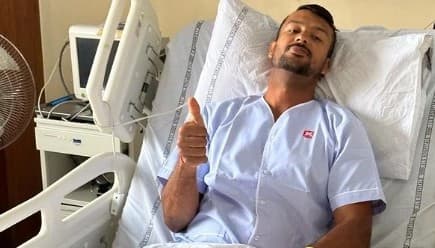 अस्पताल से मयंक अग्रवाल ने सोशल मीडिया पर पोस्ट की तस्वीर, सभी को कहा धन्यवाद