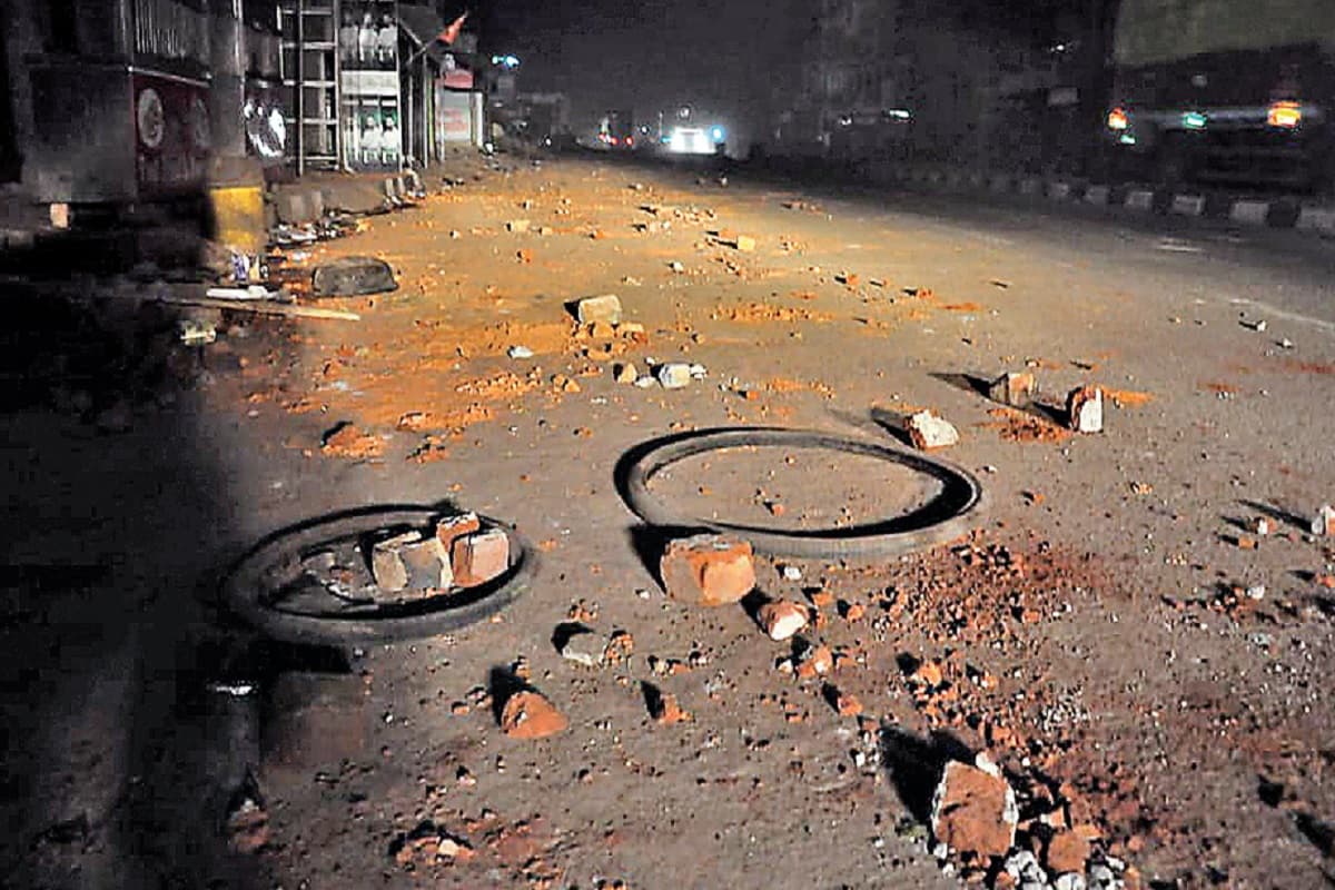 रांची के नगड़ी में मूर्ति विसर्जन के दौरान पथराव, पुलिसकर्मियों सहित छह घायल