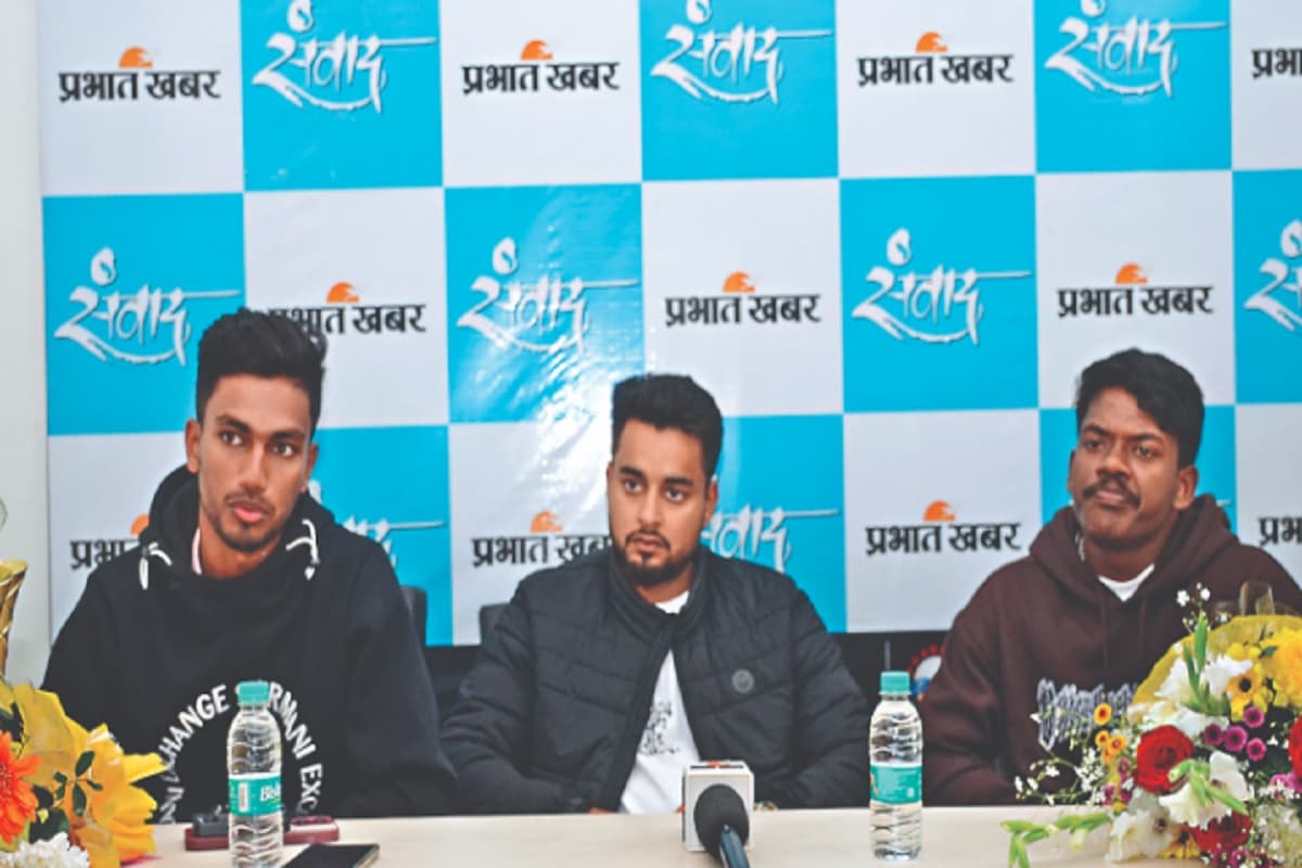 प्रभात खबर संवाद में बोले रोबिन, कुशाग्र और सुशांत- IPL तो पड़ाव है, लक्ष्य देश के लिए खेलना