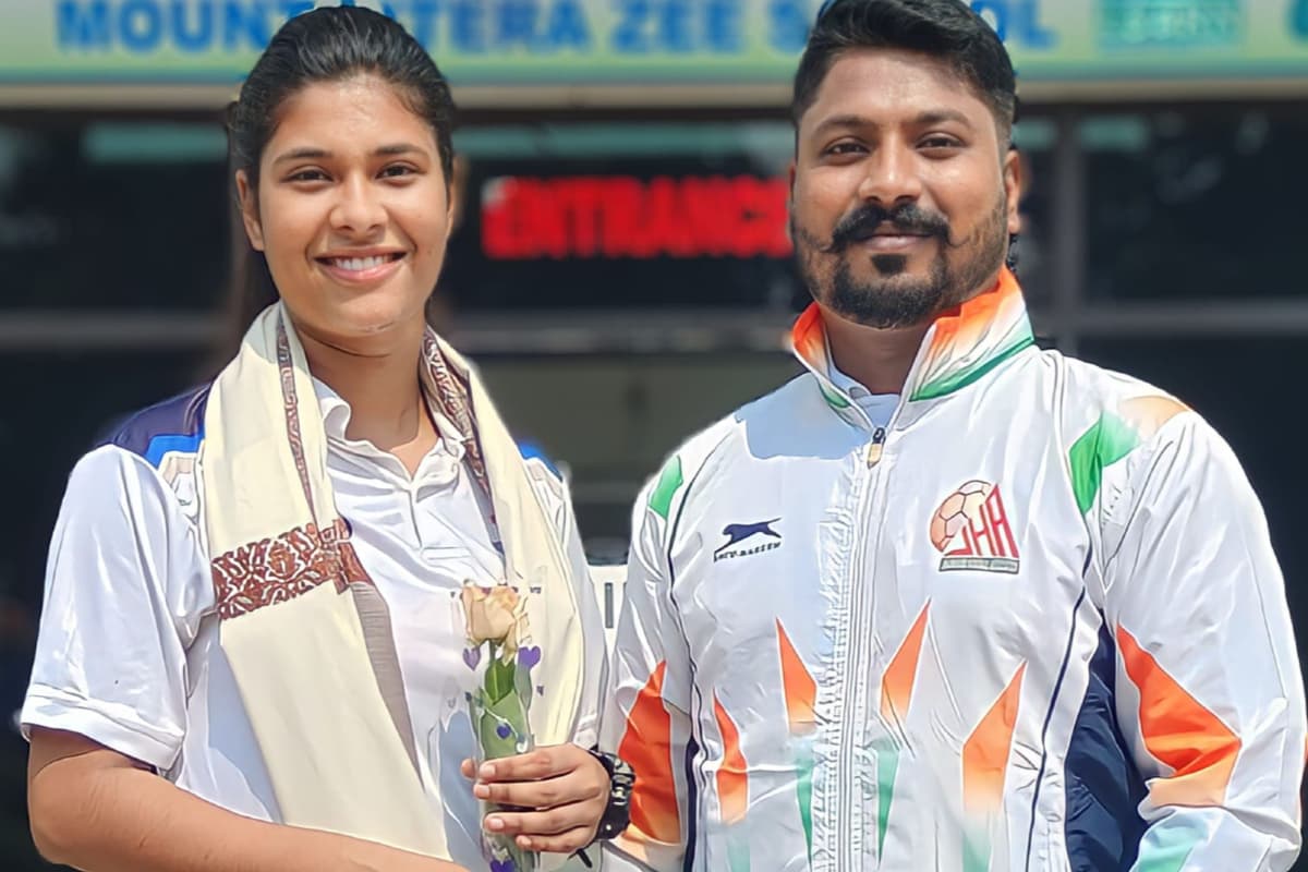 देवघर की शालू चौधरी का झारखंड हैंडबॉल टीम में चयन