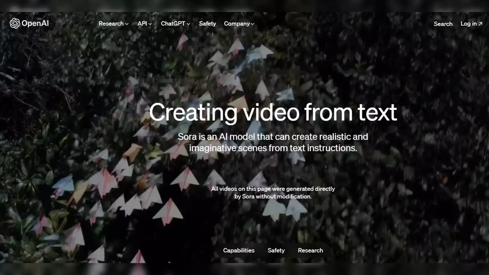 OpenAI ने पेश किया ChatGPT जैसा नया AI मॉडल Sora, टेक्स्ट से बना देगा वीडियो