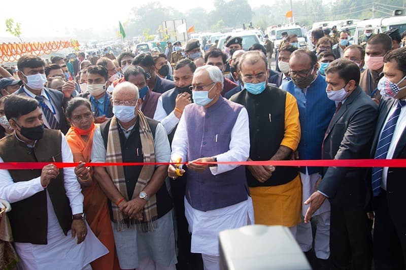 CM नीतीश का ड्रीम प्रोजेक्ट एम्स-दीघा एलिवेटेड रोड हुआ शुरू, उत्तर व दक्षिण बिहार जाना अब होगा आसान
