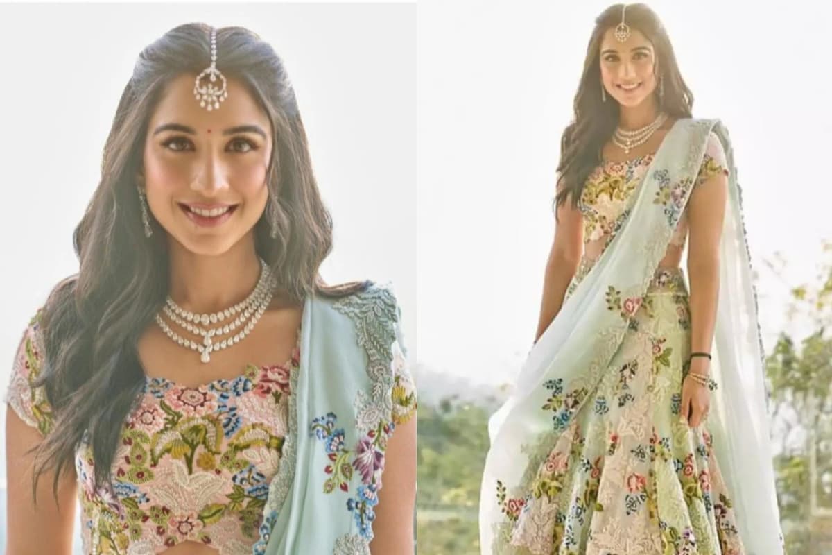 Anant Ambani-Radhika Merchant Wedding: ‘लगन लखवानु’ में राधिका ने पहना जरी वाला लहंगा, सिंपल लुक में परी जैसी दिखीं