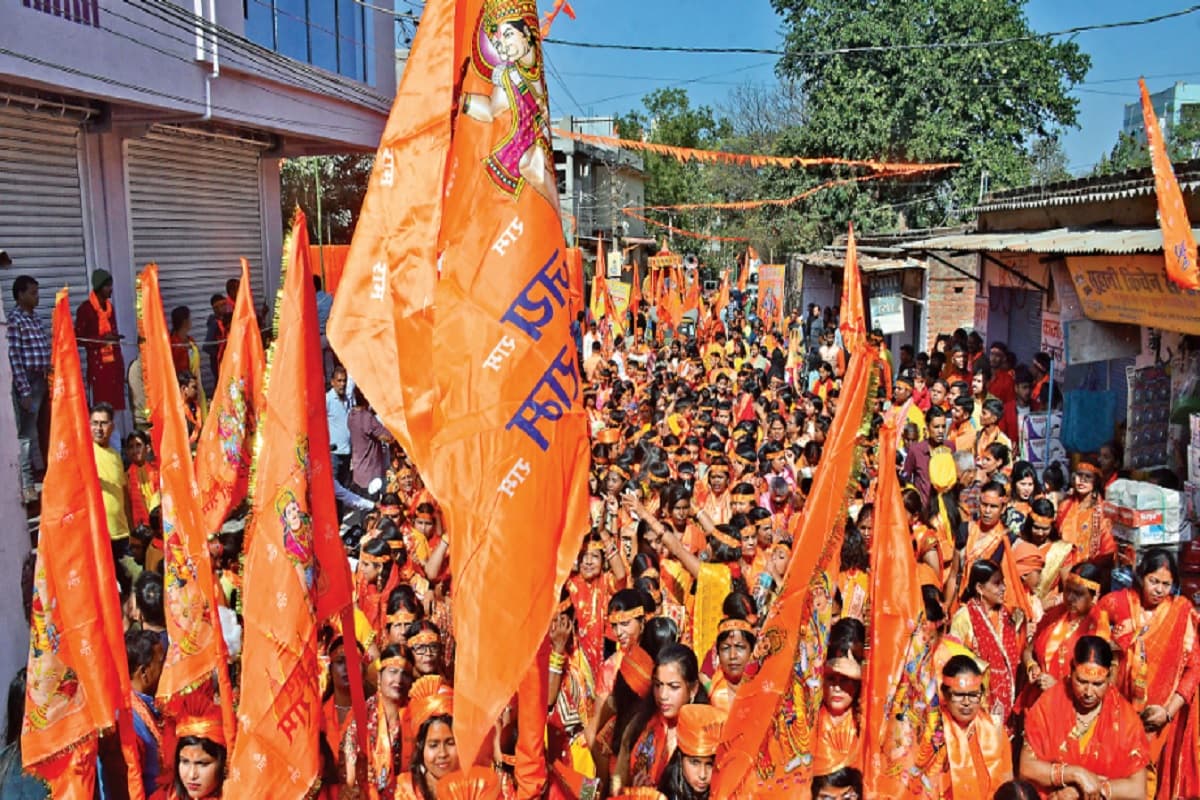 राम की भक्ति में डूबी थी रांची, हर मुहल्ले में लहराया था पताका, जानें राजधानी में दिन भर क्या क्या हुआ