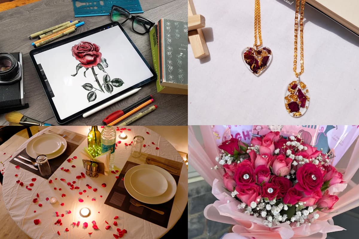 Rose Day Gift Ideas : अपने रोज डे को बनाएं खास इन यूनिक उपहारों के साथ
