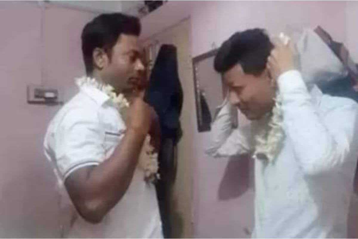 West Bengal : पत्नी को तलाक देकर पुरुष दोस्त संग युवक ने रचाई शादी