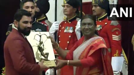 मोहम्मद शमी को अर्जुन अवार्ड से किया गया सम्मानित, भावुक होकर कही ये बड़ी बात