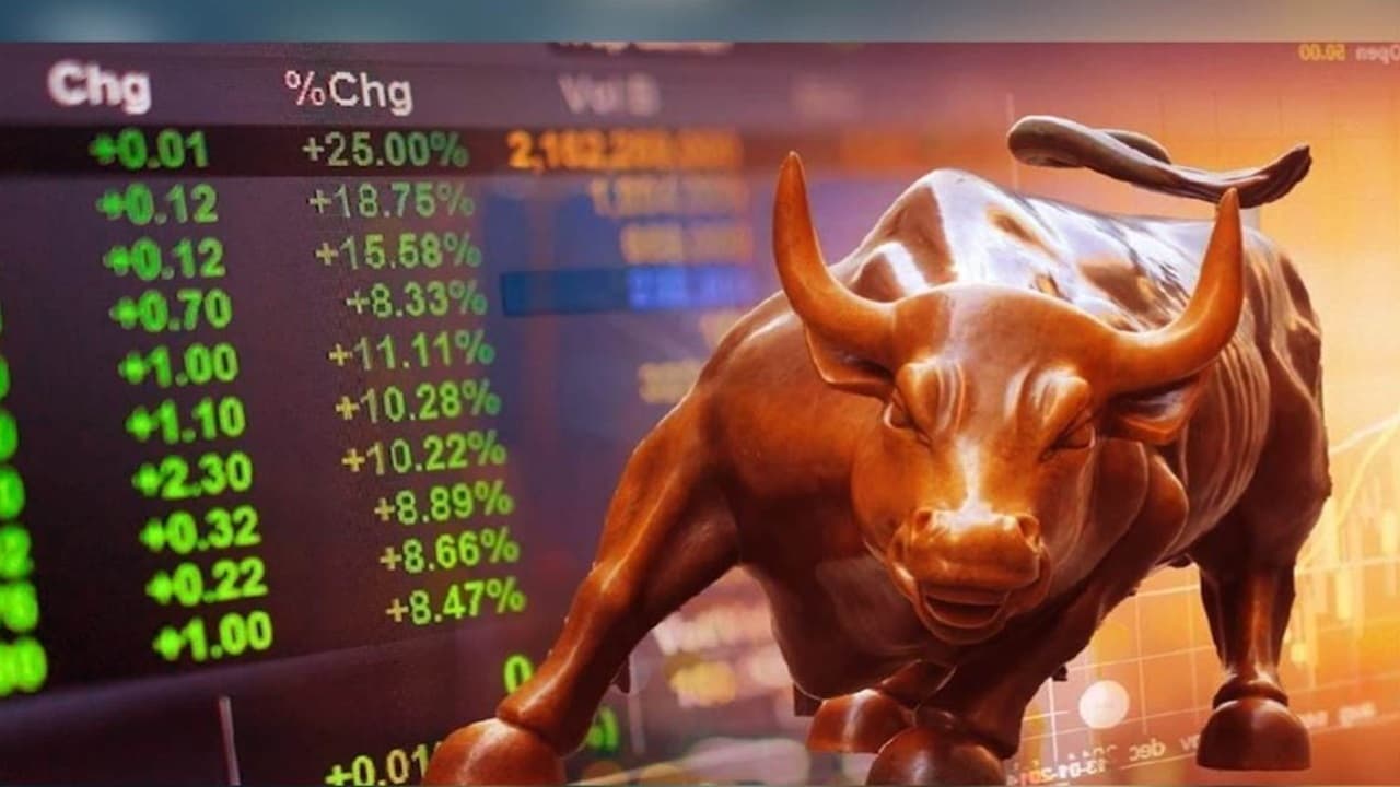 Share Market: शेयर बाजार में तू्फानी तेजी, सेंसेक्स 878 अंक चढ़ा, निफ्टी 21,950 के पार