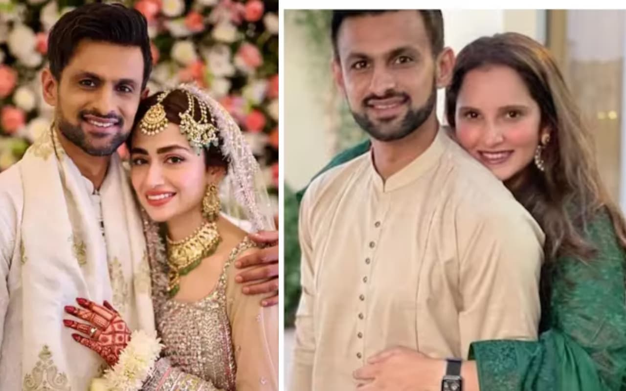 सानिया मिर्जा-सना से पहले इस हसीना संग शोएब मलिक ने किया था निकाह, जानें कैसे दोनों बेगम संग टूटा रिश्ता