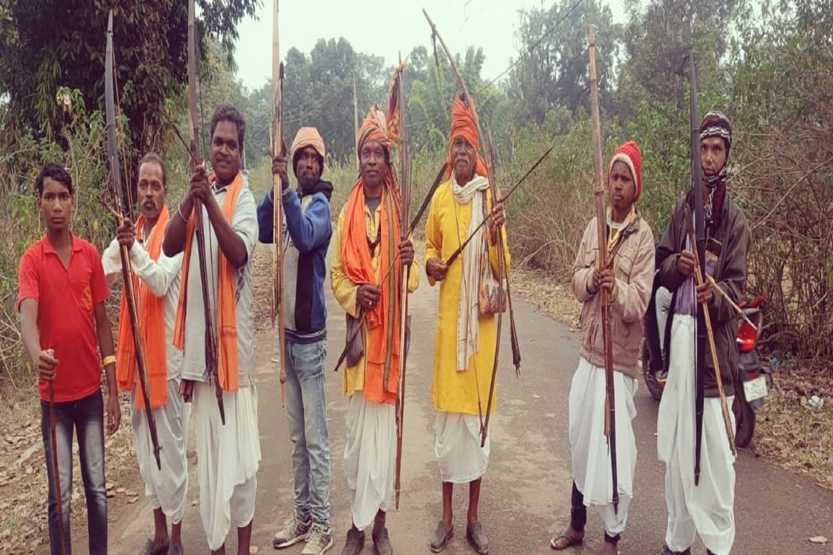 राम मंदिर निर्माण की लड़ाई में गुमला के आदिम जनजाति भी थे शामिल